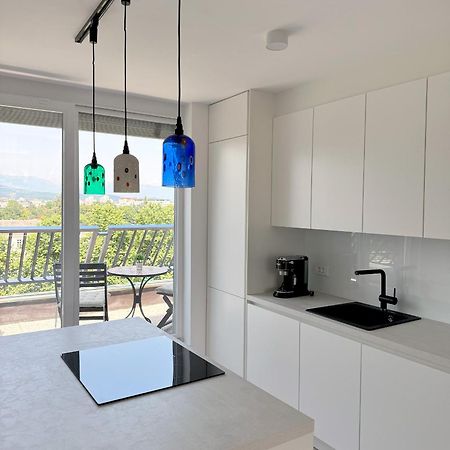 Luxe Penthouse With A Castle View Lublana Zewnętrze zdjęcie
