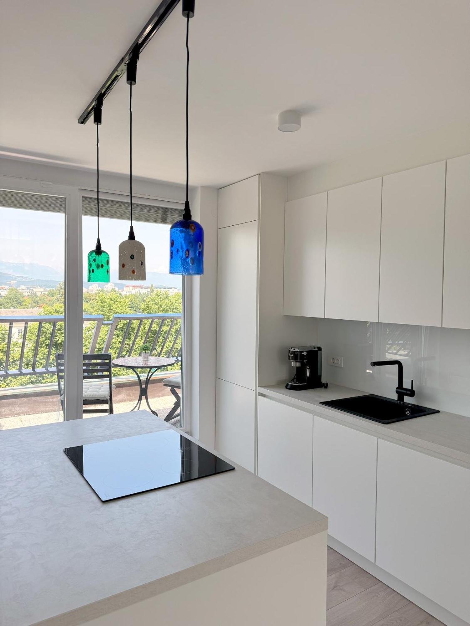 Luxe Penthouse With A Castle View Lublana Zewnętrze zdjęcie