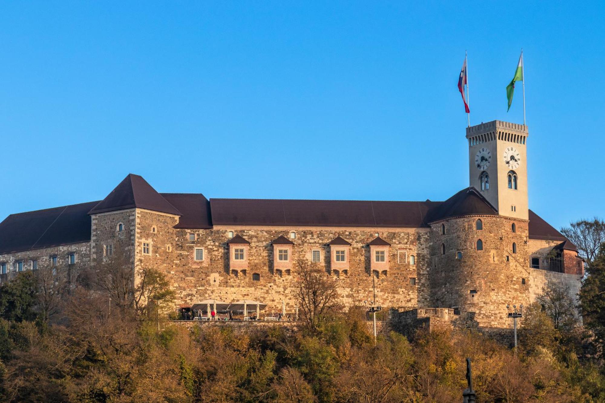 Luxe Penthouse With A Castle View Lublana Zewnętrze zdjęcie
