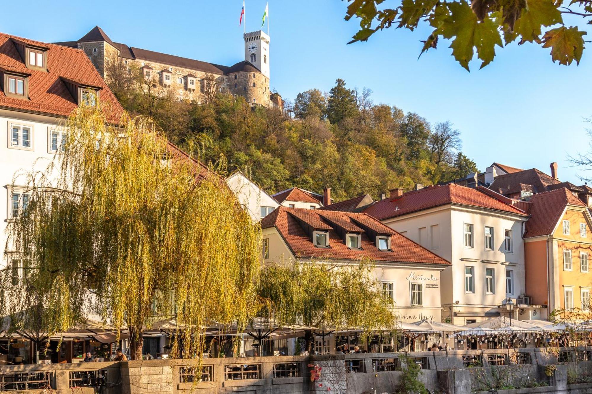 Luxe Penthouse With A Castle View Lublana Zewnętrze zdjęcie