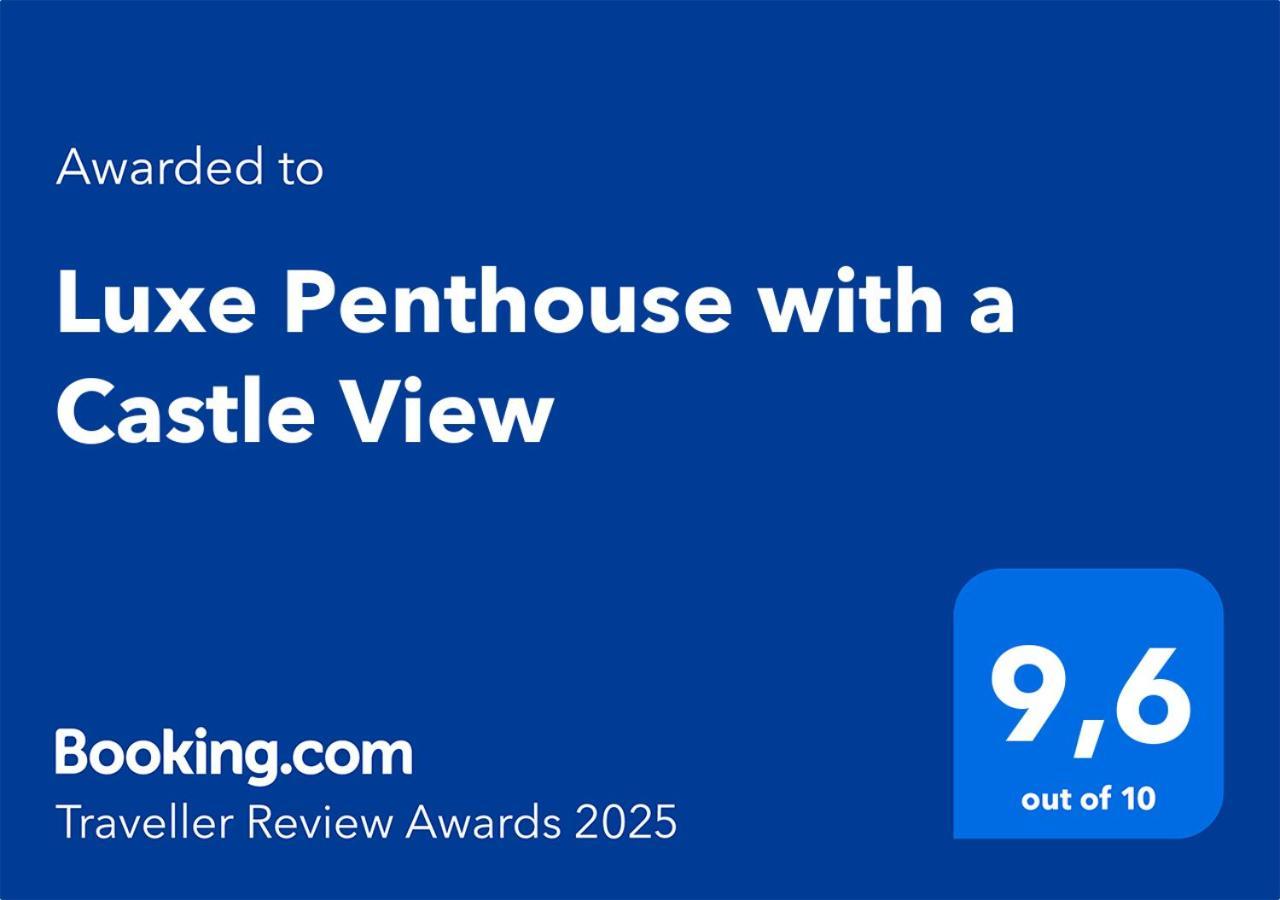 Luxe Penthouse With A Castle View Lublana Zewnętrze zdjęcie